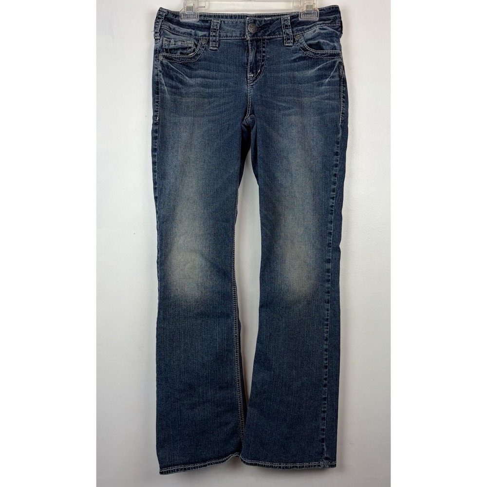 Silver 30 x 33 Jeans Suki Mid Boot Womens Blue Measure 30x31 Read